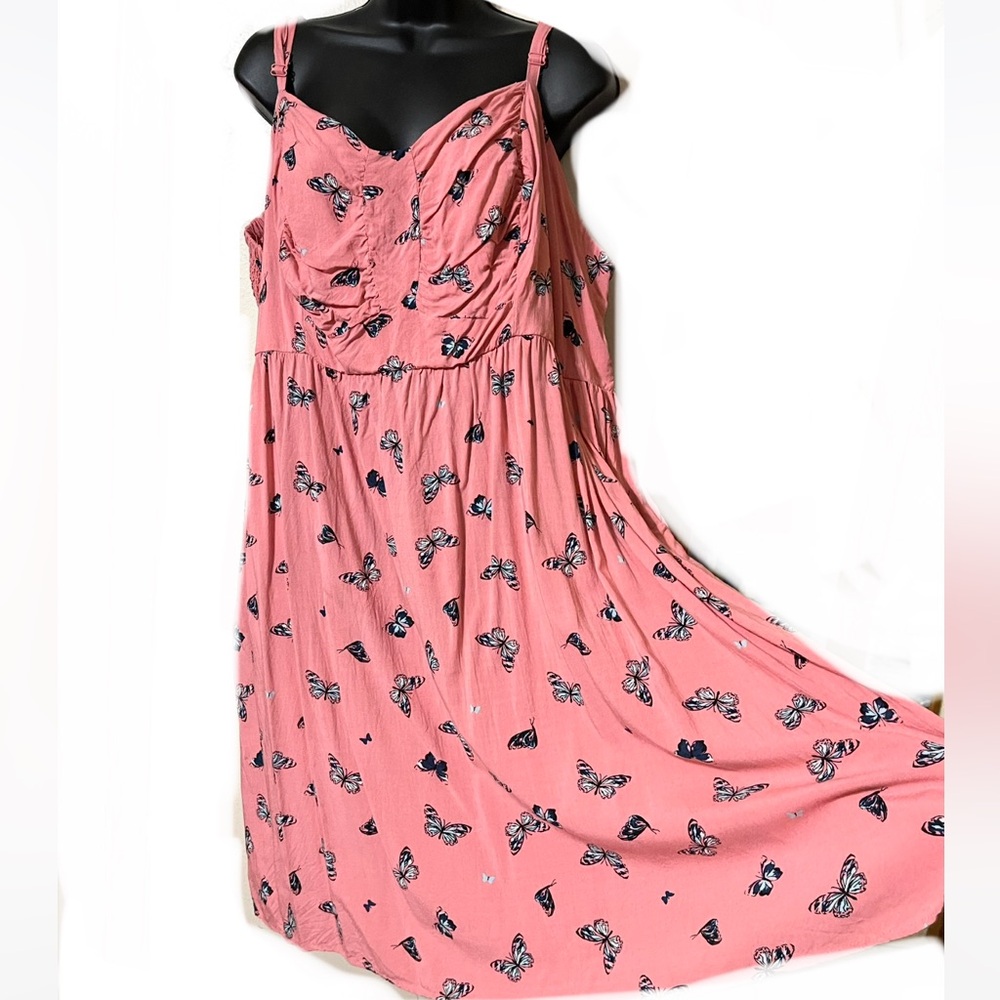 🦋TORRID Butterfly Print Sundress🦋 - Picture 2 of 14